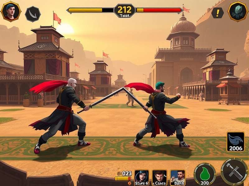 Kebab Realm Emperor Battle Scene